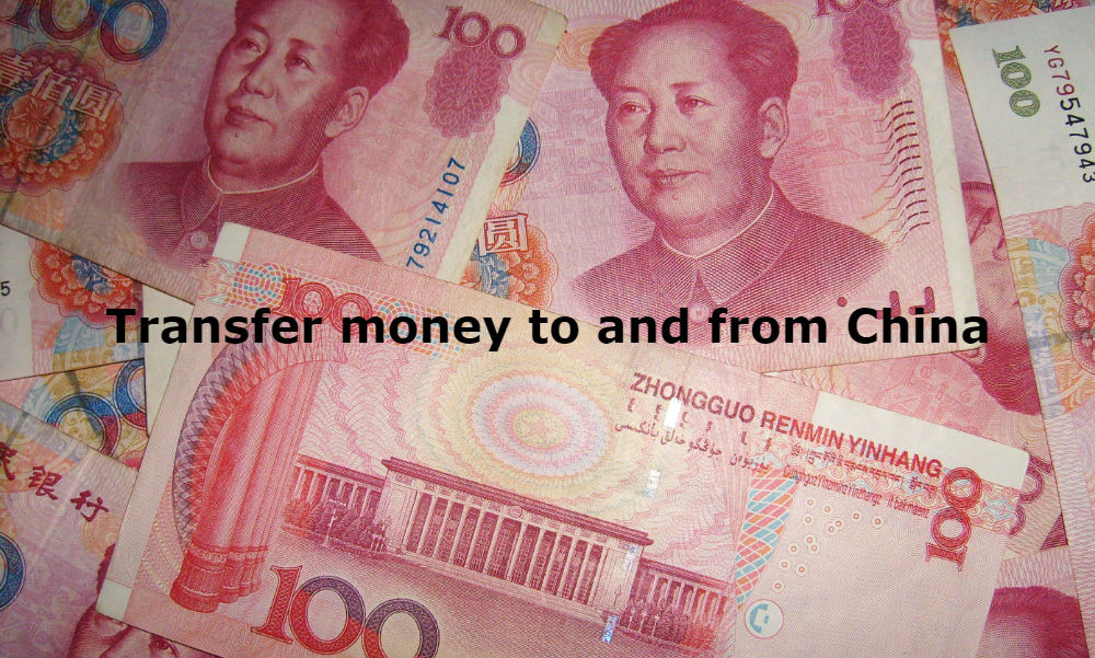 Transfer money to and from China