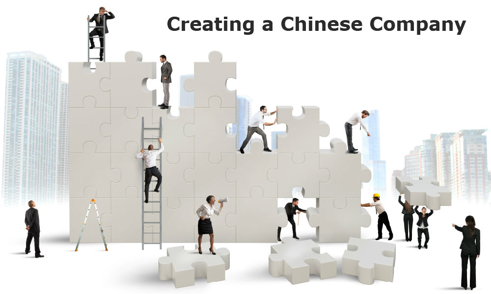 Creating a chinese company