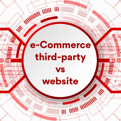 e-commerce third party vs website