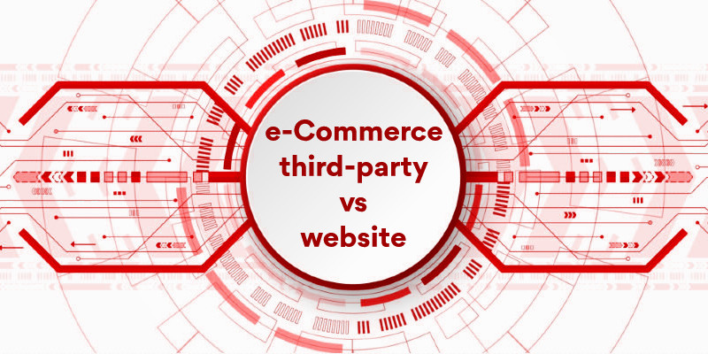 e-commerce third party vs website