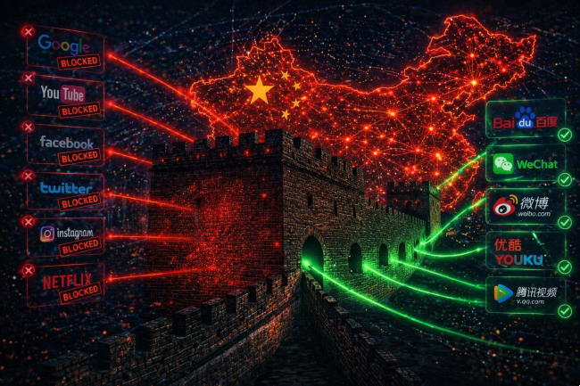 Great Chinese firewall