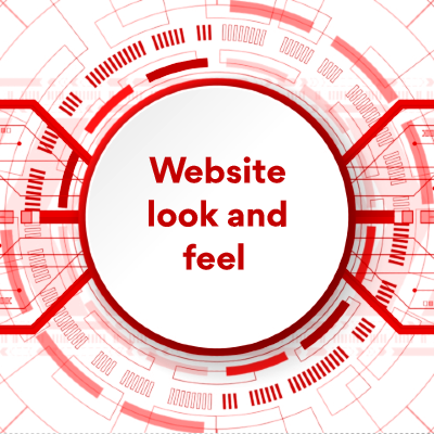 Website look and feel