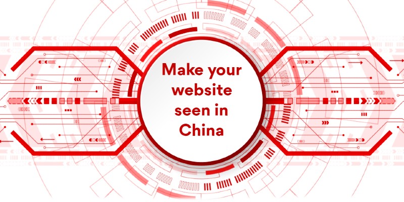 Your website not found in China