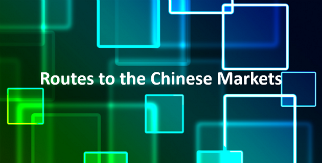 Routes to the chinese markets