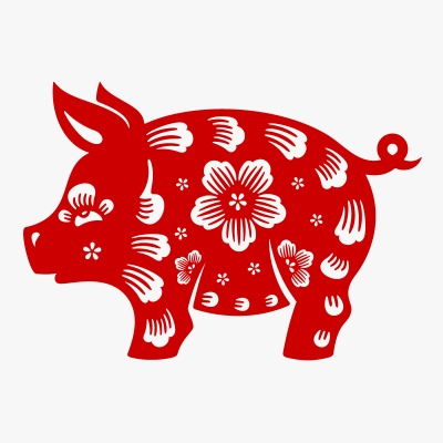 Chinese year of the Pig