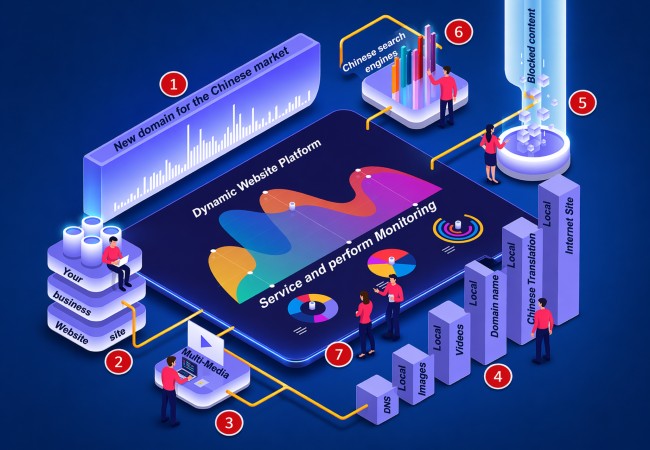 Dynamic website service